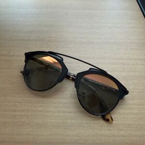 Dior Black and Brown Sunglasses